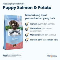 Gambar Happy Dog Makanan Anak Anjing Sensible Puppy Salmon & Potato 1kg dari Happy Dog Happy Cat Indonesia Kota Administrasi Jakarta Utara 2 Tokopedia
