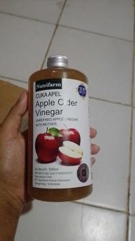 Product Review of NUTRIFARM CUKA APEL 500ML WITH MOTHER CUKA APEL 500 ML organik from Y**h J**n 1