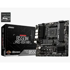 MOTHERBOARD MSI MATX B550M PRO-VDH WIFI DDR4 AM4
