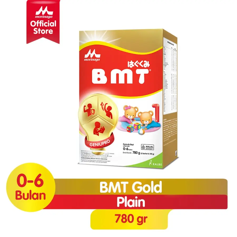 BMT GOLD 780 GR susu bayi 0-6 bulan