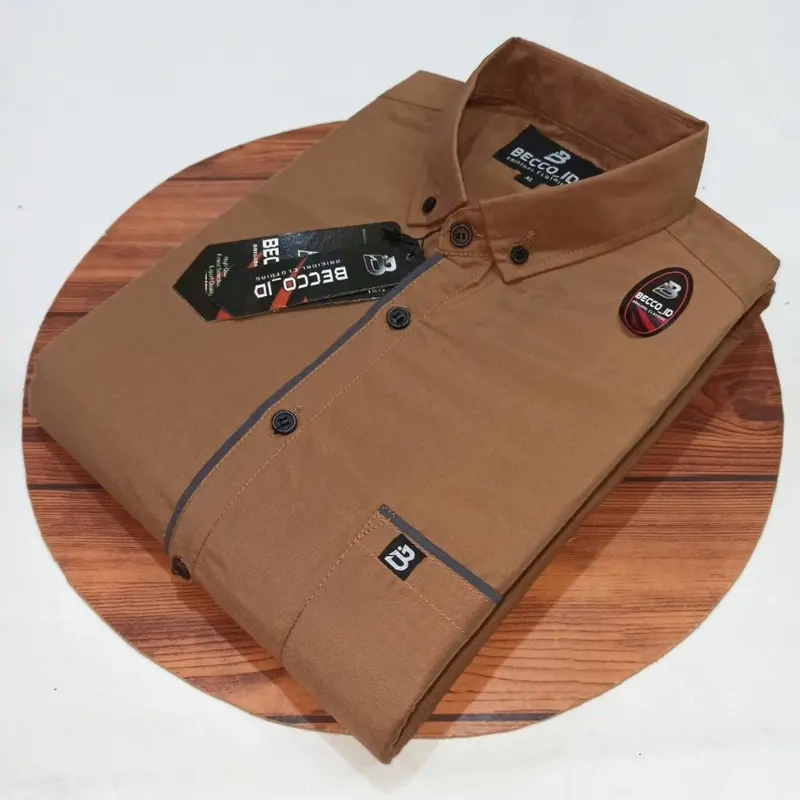 Kemeja Pria Lengan Pendek Becco 015 8