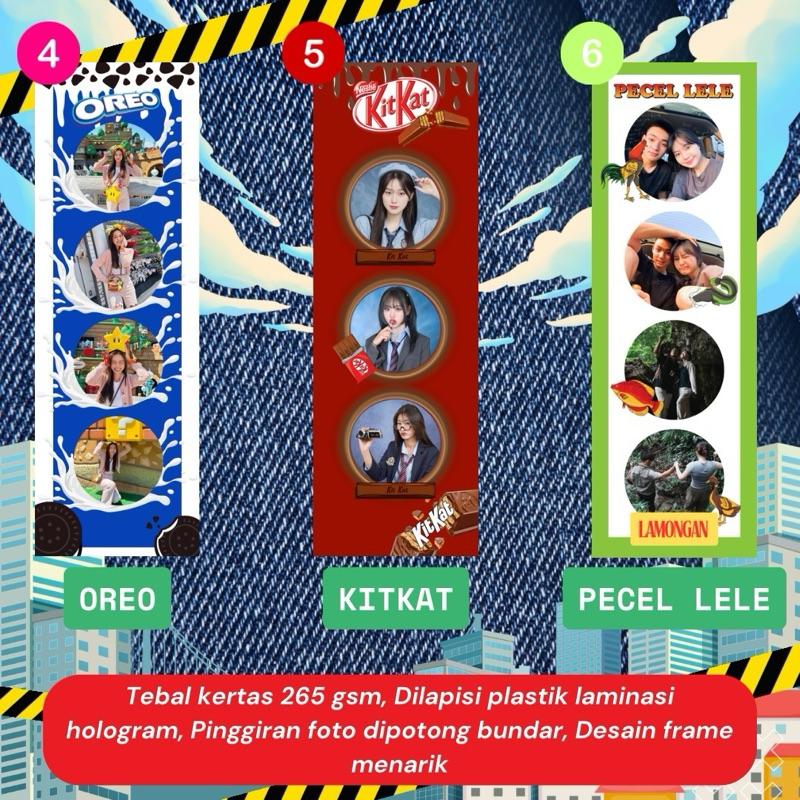 VOL.2 CETAK FOTO BIG PHOTOSTRIP FREE CUSTOM DESIGN UKURAN BESAR BENTUK POTRET PHOTOBOX PHOTOBOOTH 3
