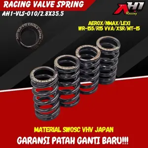 PER KLEP AH1 RACING NMAX AEROX LEXI R15 VVA V3 V4 WR155 VIXION R 155 XSR MT-15 SWOSC VHV JAPAN MATERIAL GARANSI