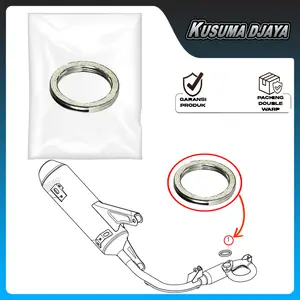 PAKING GASKET KNALPOT BEAT DELUXE GENIO SCOOPY PRESTIGE SATUAN