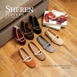 Deliwafa - Sheren Flatshoes | Fashion Wanita