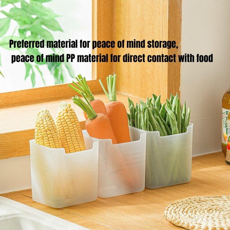 Product Introduction of 🇸🇬【SG stock】5PCSset Fridge organizer tray Fridge door organizer Fridge Storage Box Refrigerator Organizer Refrigerator Storage Box Freezer  Organizer Side Door Kitchen Organizer Tableware tools Food Organizer Multifunction Storage  Kitchen Accessories 18