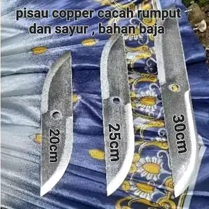 pisau coper mesin cacah rumput 20cm 25cm 30cm