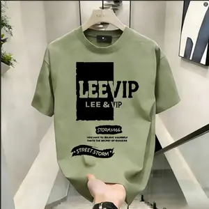 [Diskon] Kaos lengan pendek katun COD tide merek pencetakan nyaman kualitas mewah Kaos lengan pendek longgar tebal berkualitas