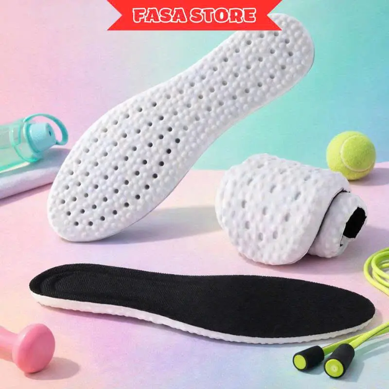Lót Giày FASASTORE EVA & Cao Su Non Đàn Hồi Tốt Êm Chân Khử Mùi Hôi Chân Cắt Theo Size Nam Nữ