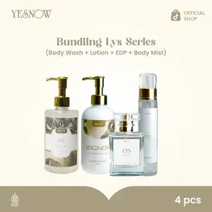 Bundling Fleurie Series 4in1 ( Bodywash + Lotion Perfume + New EDP 50ml + Stary Body Mist )