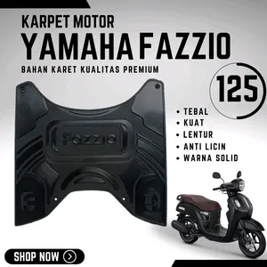 AKSESORIS KM272 KARPET ALAS MOTOR FAZZIO BAHAN KARET ANTI LICIN