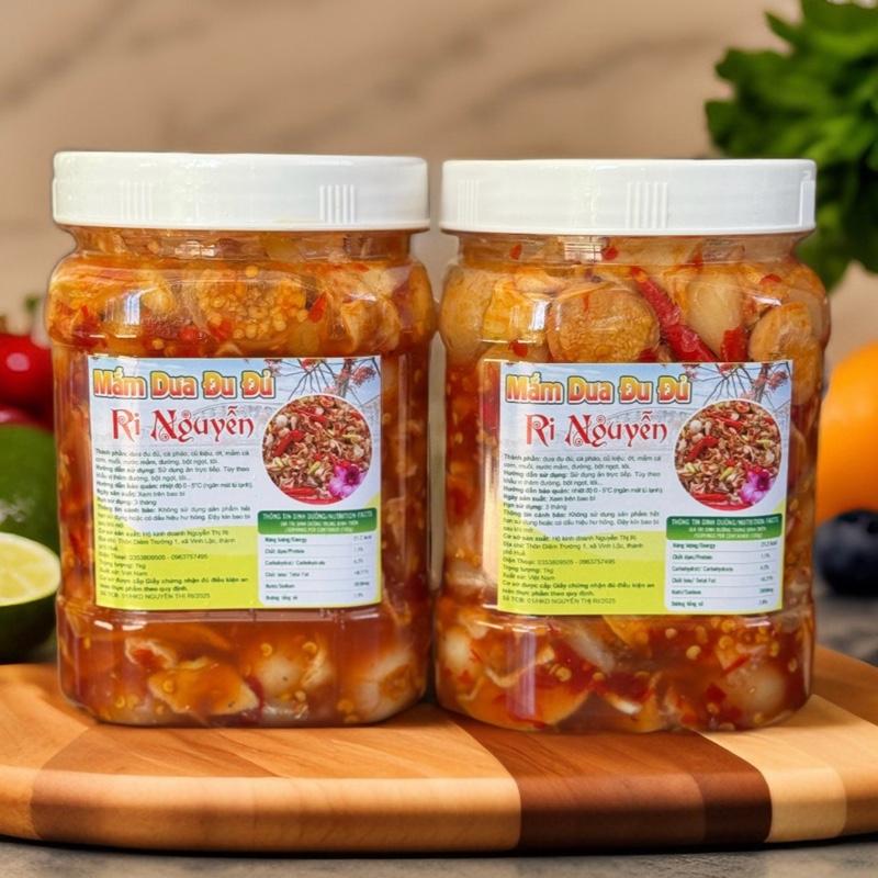 Combo 2Kg Mắm Dưa Đu Đủ Thập Cẩm Food - Thức Ăn Ngon Miệng