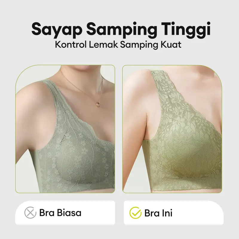 3/5 PCS Bra Menyusui Kancing Tiga Baris Di Depan Bra Khusus Ibu Hamil Bra Tidur Khusus Ibu Hamil Ramah Kulit Dan Nyaman Ukuran Besar br01 5