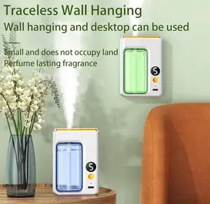 Mesin Pengharum Otomatis Pengharum Minyak Esensial Aroma Alami Pelembap Parfum Isi Ulang untuk Kamar Tidur / Kamar Mandi