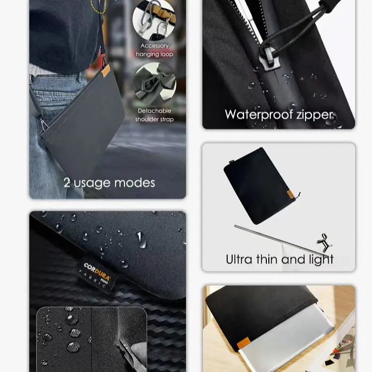 MK - Tas Laptop LENYES LB512 Handle Bag Sleeve Cover Pelindung Notebook Tablet Max 14inch 2