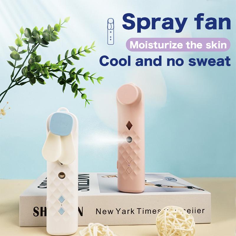 2In1 Portable Hydrating Nano Fan Spray Mini Fan Humidifier Handheld ...