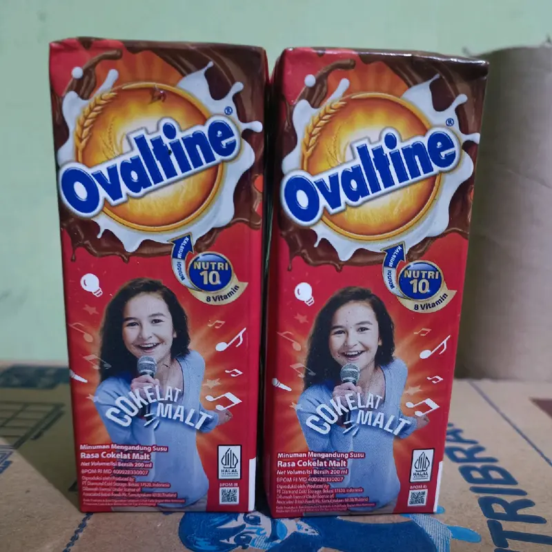 Susu Ovaltine UHT Choco Malt 125 ml (1dus isi 40pcs) 0