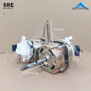 Dinamo Kipas Angin Standfan / Berdiri Universal 12 - 16 inch / Mesin / Fan Motor Kipas Angin SANEX / AOYAMA / OKAYAMA / TD Baling - Baling Plastik