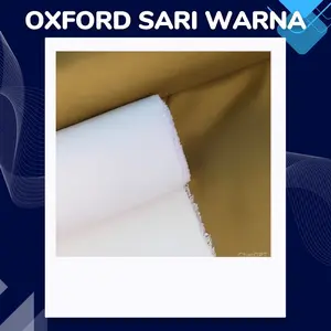 Kain Oxford Sariwarna Dan Quality Bahan Bahan Berserat Tebal Untuk Seragam Meteran
