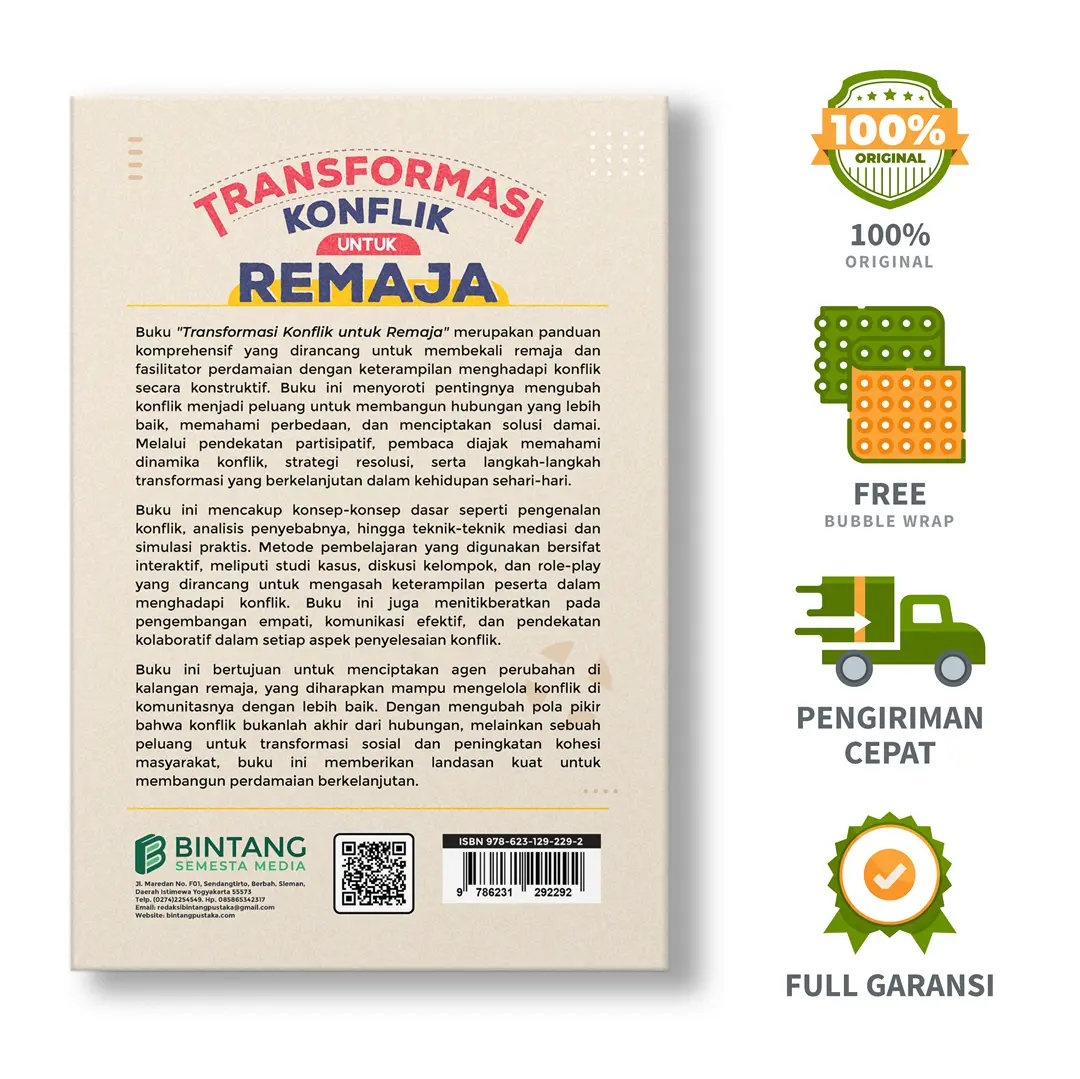 Transformasi Konflik untuk Remaja - Zon Vanel, dkk.