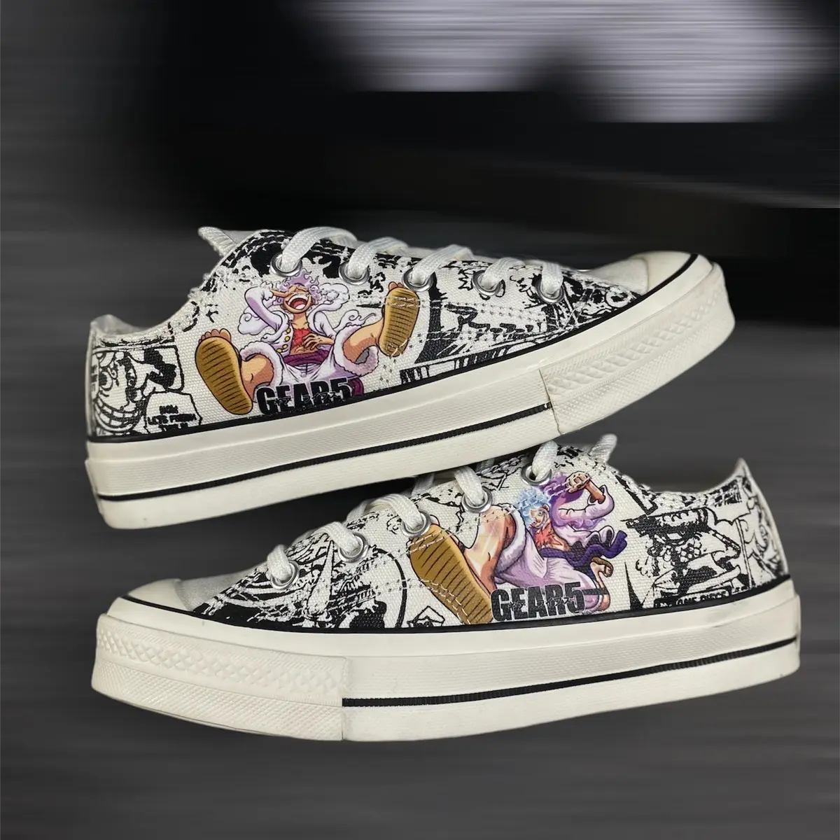 SEPATU KARAKTER ANIME LUFFY LOW