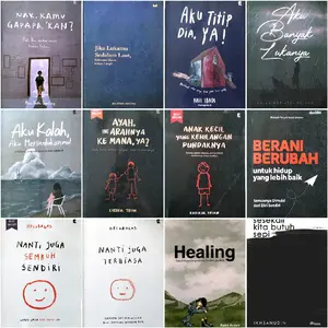 NAK KAMU GAPAPA KAN / JIKA LUKAMU SEDALAM LAUT / AKU TITIP DIA YA / AKU BANYAK LUKANYA / AKU KALAH AKU MERINDUKANMU / AYAH INI ARAHNYA KE MANA YA / ANAK KECIL YANG KEHILANGAN PUNDAKNYA / BERANI BERUBAH / HEALING / TERBIASA / SEMBUH SENDIRI / SURAT YASIN s