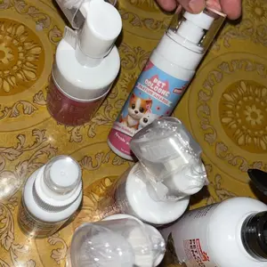 Novamos Penghilang Bau Kotoran Kucing & Anjing Terbaik - Pet Odor Remover Spray Parfum Apel Lemon Strawberry Membunuh Bakteri & Membuat Ruangan Wangi Tahan Lama