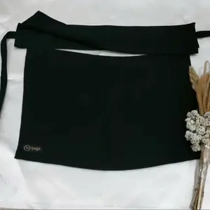 Niqob pendek cadar mini 25cm shifon silky