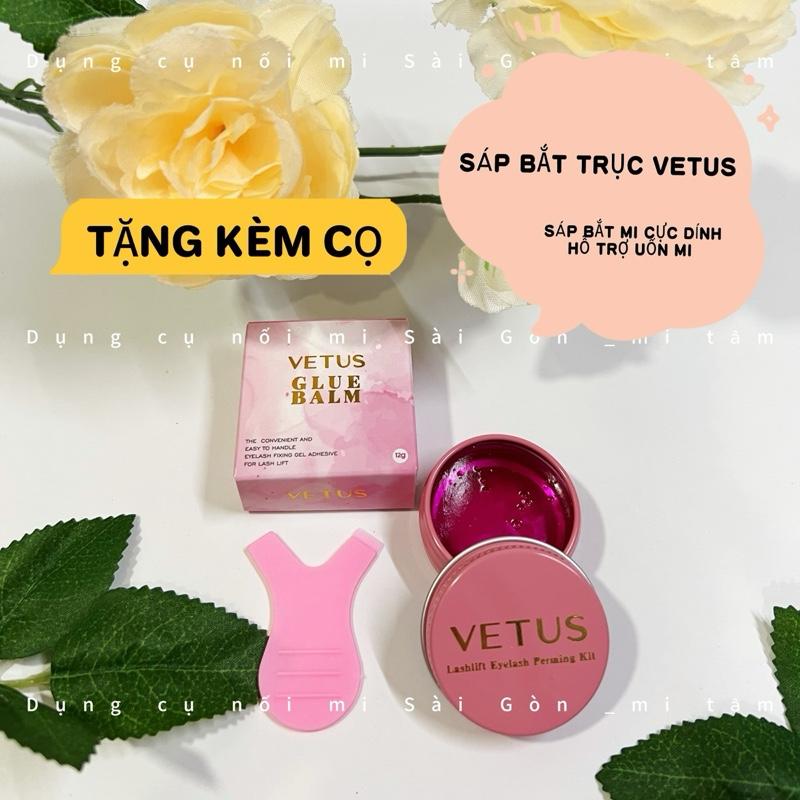   Tặng cọ Sáp bắt trục Vetus uốn mi Hàn quốc cao cấp dụng cụ nối mi phụ liệu mi tâm - tặng kèm cọ silicon siêu bền - Women Mỹ Phẩm 