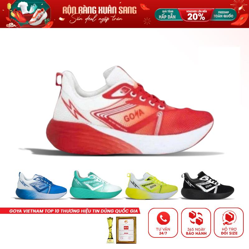 Giày Thể Thao Chạy Bộ Goya Strides 2 Năm 2025 Full Màu - Siêu Nhẹ Siêu Êm Phù Hợp Cho Nam Nữ Đi Bộ Sneaker Tập Chạy Bộ Tập Thể Dục