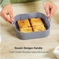 Gambar IDEALIFE - Silicone Air Fryer Tray - Nampan Penggorengan - (AT-1601) - BEIGE dari IDEALIFE ONLINE STORE Kota Administrasi Jakarta Utara 4 Tokopedia