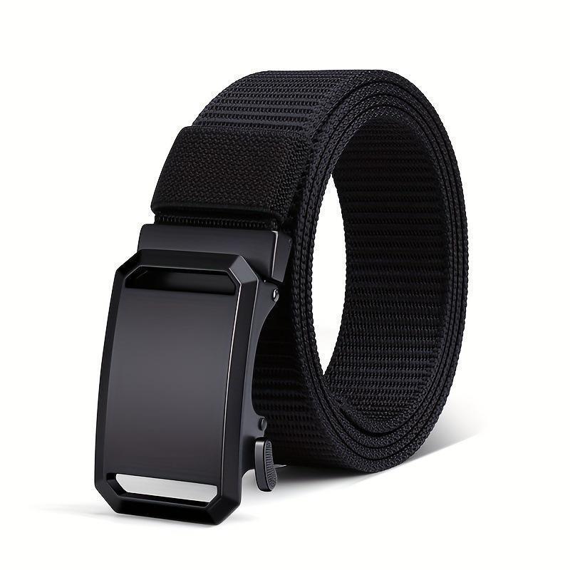 Thắt lưng khóa tự động, làm bằng chất liệu nylon, phù hợp cho nam giới làm việc…