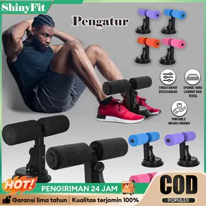 ShinyFitAlat Fitness Sit Up Assist Portable Exercise Equipment Sit Up Legs Bangku Sit Up Portabel Alat Pembantu Otot Perut