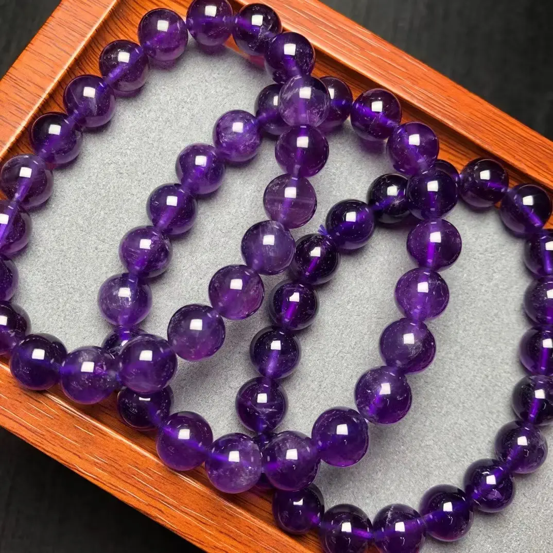 Original amethyst bracelet 9.8mm very good