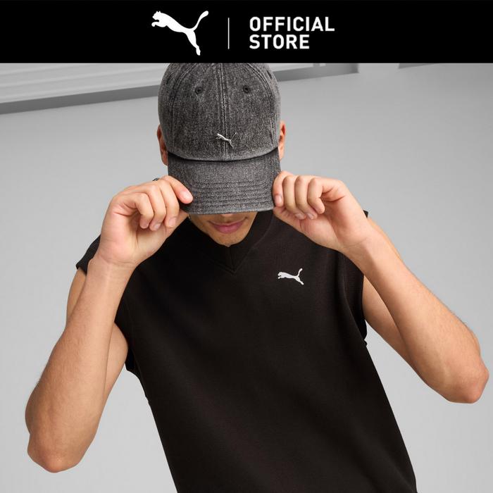 Gambar PUMA Topi Wardrobe Essentials Unisex Black - OSFA dari PUMA Indonesia Kota Bekasi Tokopedia
