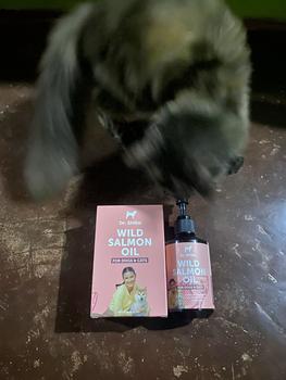 Product Review of Dr Shiba Healthy 100% Wild Premium Salmon Oil for Dogs & Cats | Promotes Healthy Heart | Boosts Immune System | Rich in Omega-3, EPA Fatty Acids & DHA | Natural source of vitality from P** N**i A**, L** 2