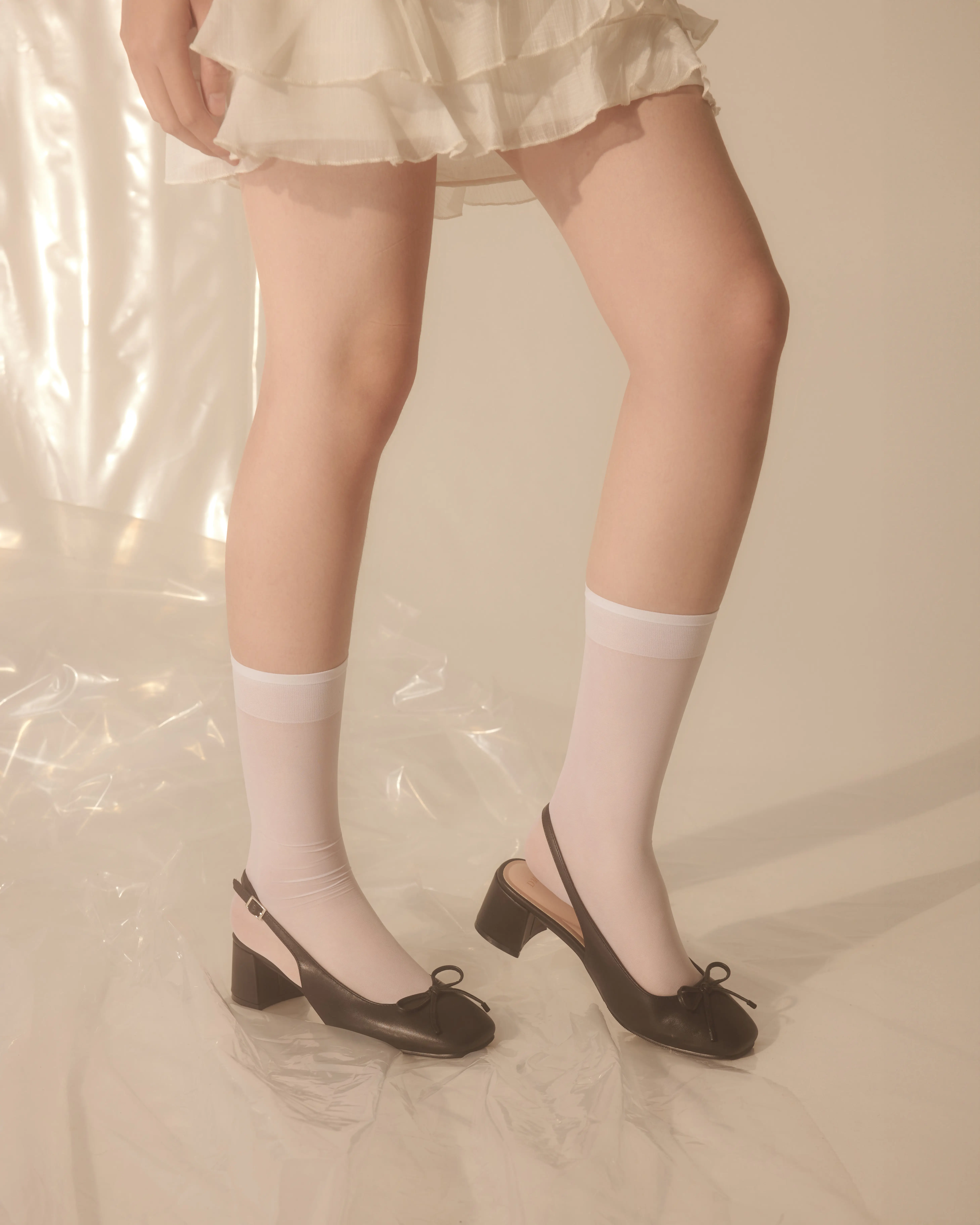 DMK - Cosette Slingback Heel Pumps
