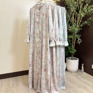 RH COL - Lyora Dress Raya 2026 Bahan Silk Luxury Gamis Syari Elegan Cantik dan Nyaman