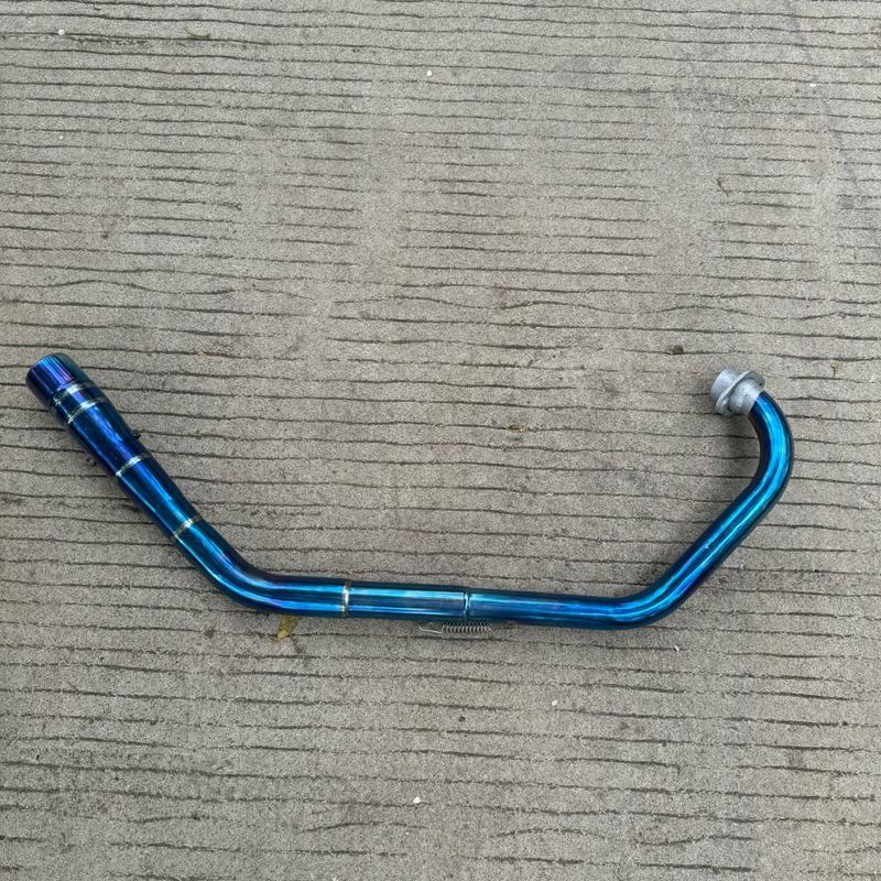 Leher knalpot satria fu bluemon road race diameter 50mm 6