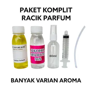 PAKET KOMPLIT RACIK PARFUM ISI ULANG TERMURAH TERLARIS