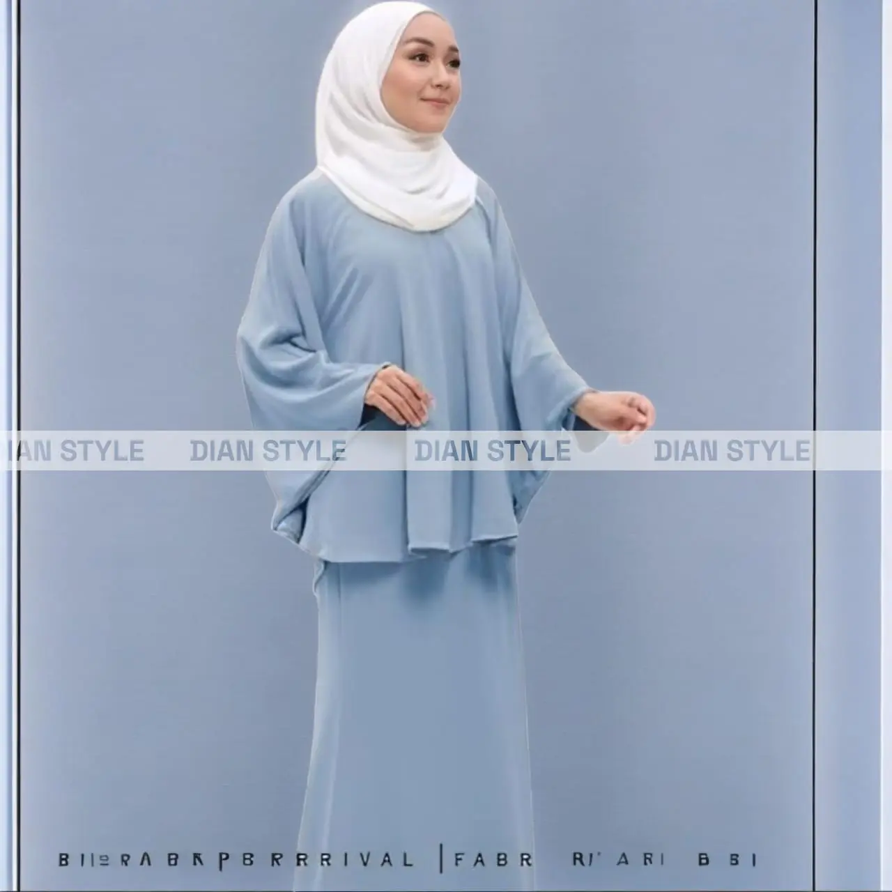Kaftan Kurung ( IRONLESS) Butterfly Style  Kaftan IRIS