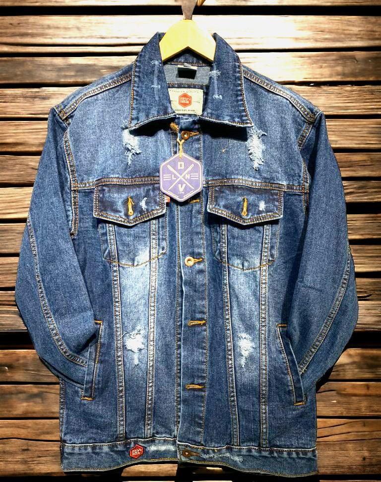 Product Introduction of Jaket Denim Terbaru Jaket Berbahan Jeans Tebal // Jaket Denim Termurah // 9