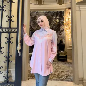 Shella Saukia Kemeja Printing 03-173