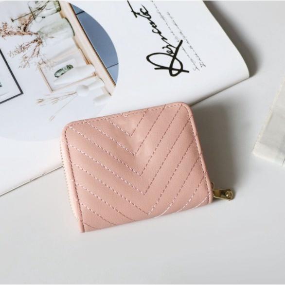 Aksesoris F5132 Dompet Mini Wanita Import Korea / Dompet Koin Kartu Resleting Wanita 4