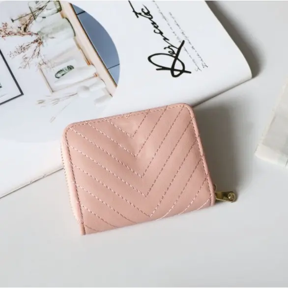 Aksesoris F5132 Dompet Mini Wanita Import Korea / Dompet Koin Kartu Resleting Wanita 4