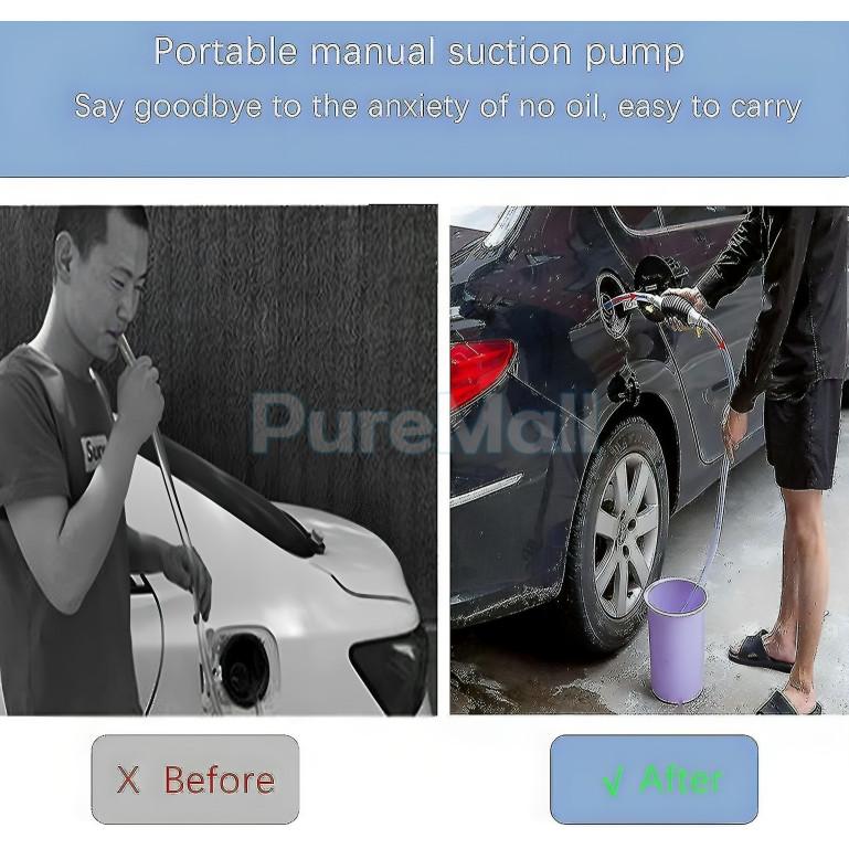 Pompa Minyak Manual / Pompa Tangan Penyedot Sedot Air Minyak Bensin Solar Oli / Transfer Pump 5