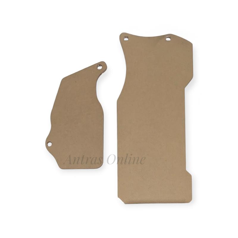 Mika Akrilik Honda CRF 150L Pelindung Shock/Mudflap dan Tutup/Cover Filter Motor Motorcycle 7