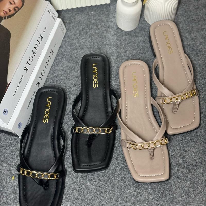 Lanoes Sandal Wanita Korean Style Terbaru Empuk Kekinian 2