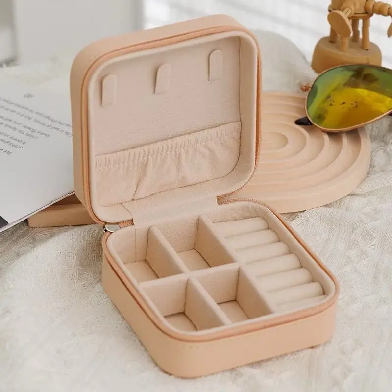 [ENJOY EYES BEAUTY] Kotak Perhiasan Mini Arcturian Jewelry Box - Tempat Penyimpanan Cincin Kalung Anting Travel SizePortabel 7
