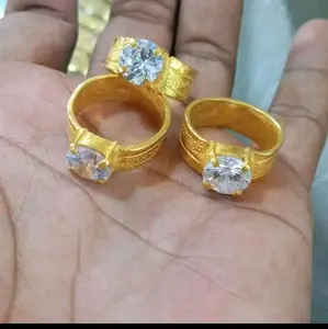 Cincin Mata Selisih 5grm emas lapis999 Pelapisan Logam 50ml